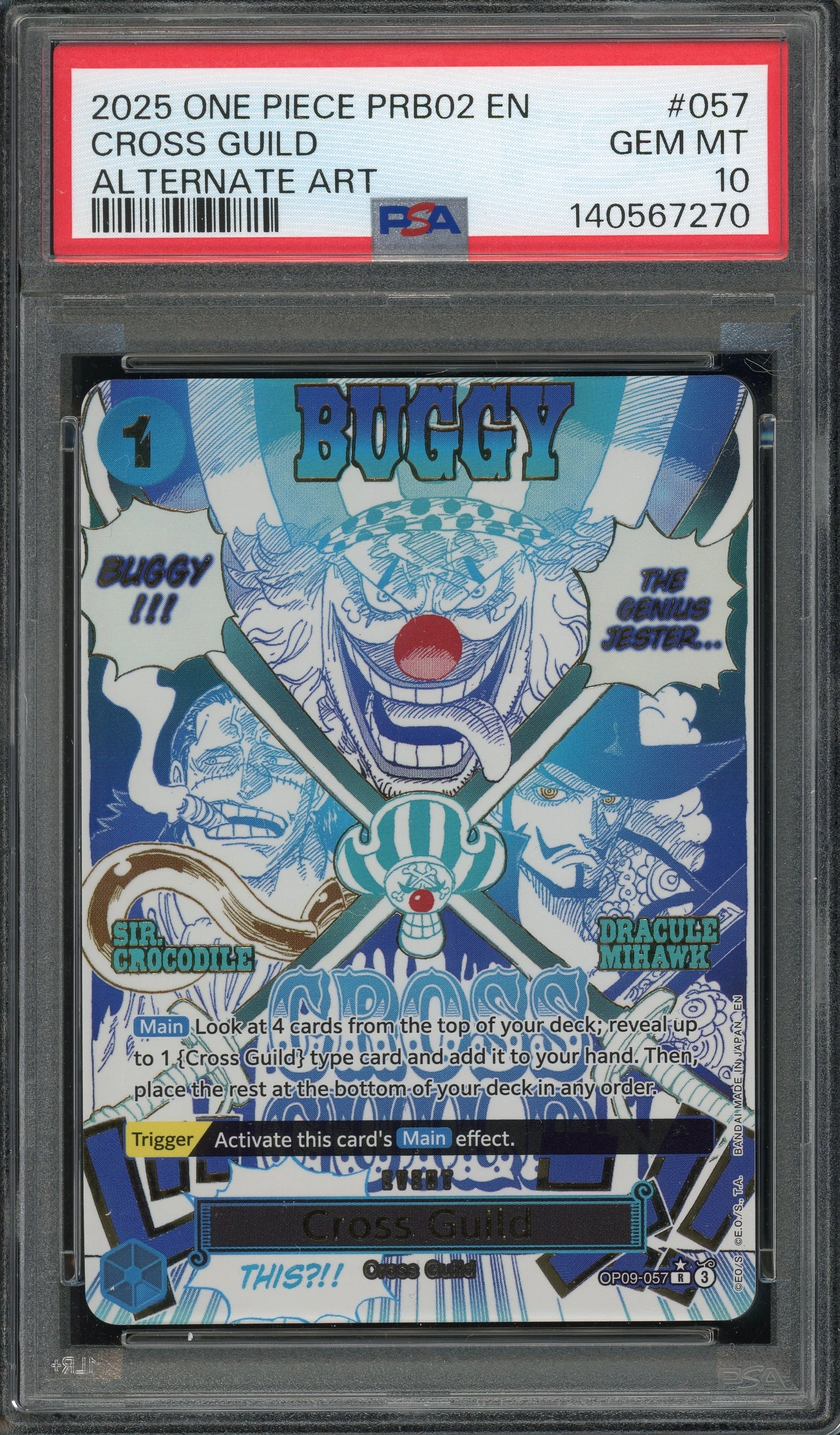 Buggy PSA 10